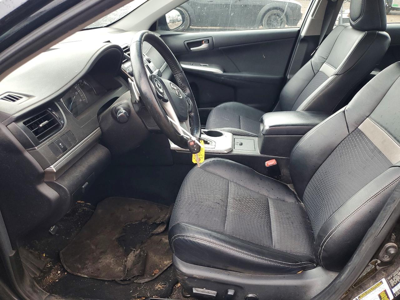 2012 Toyota Camry Se Black vin: 4T1BF1FK9CU534578