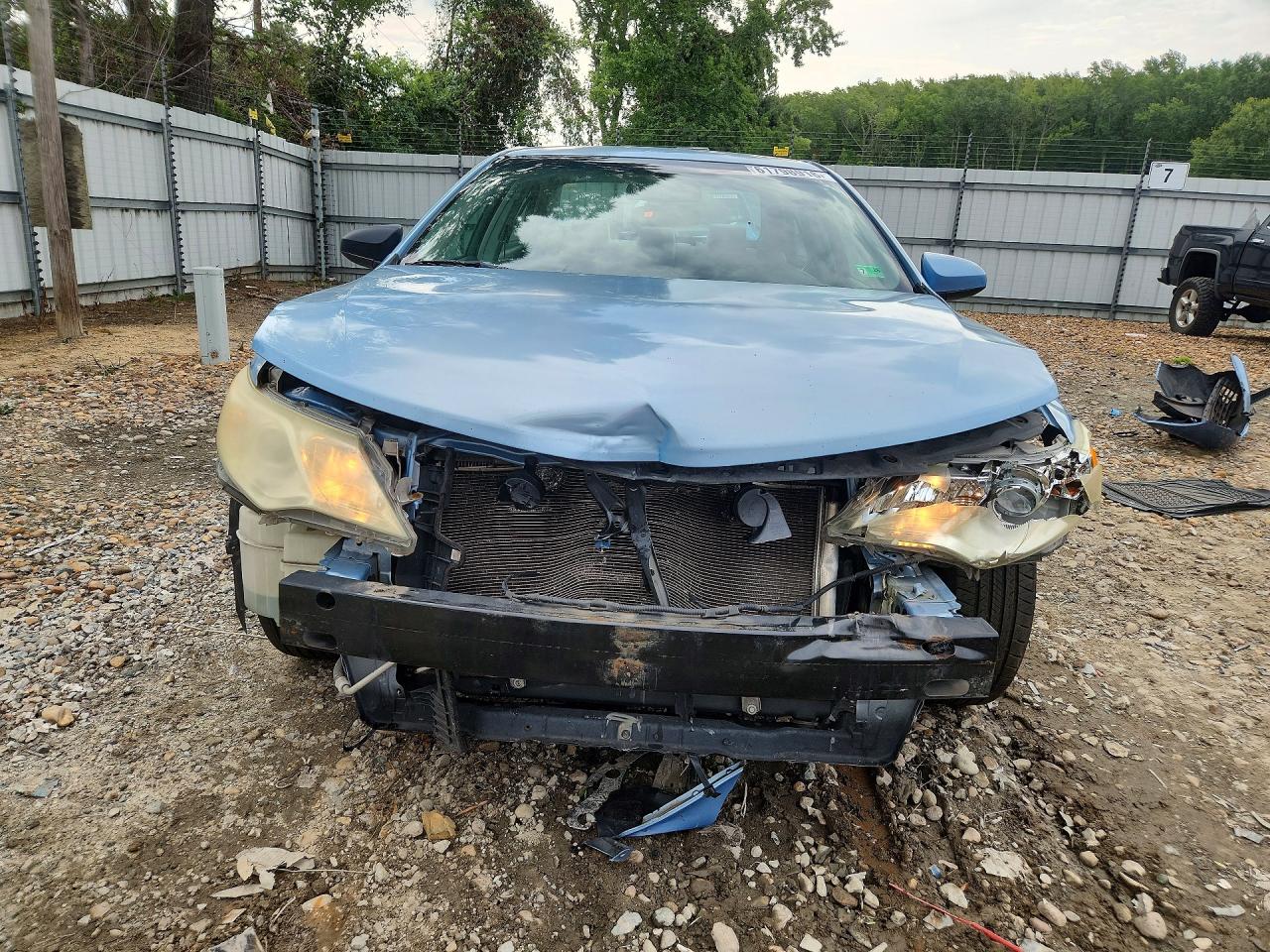 2012 Toyota Camry Le Синий vin: 4T1BF1FK9CU541319