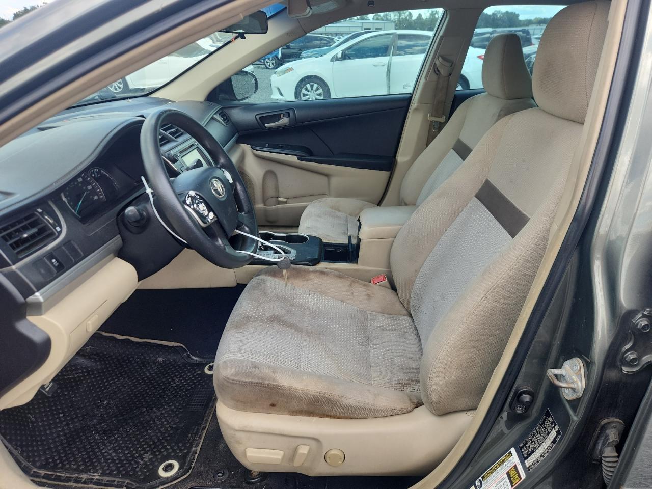 2012 Toyota Camry Le Серый vin: 4T1BF1FK9CU554328
