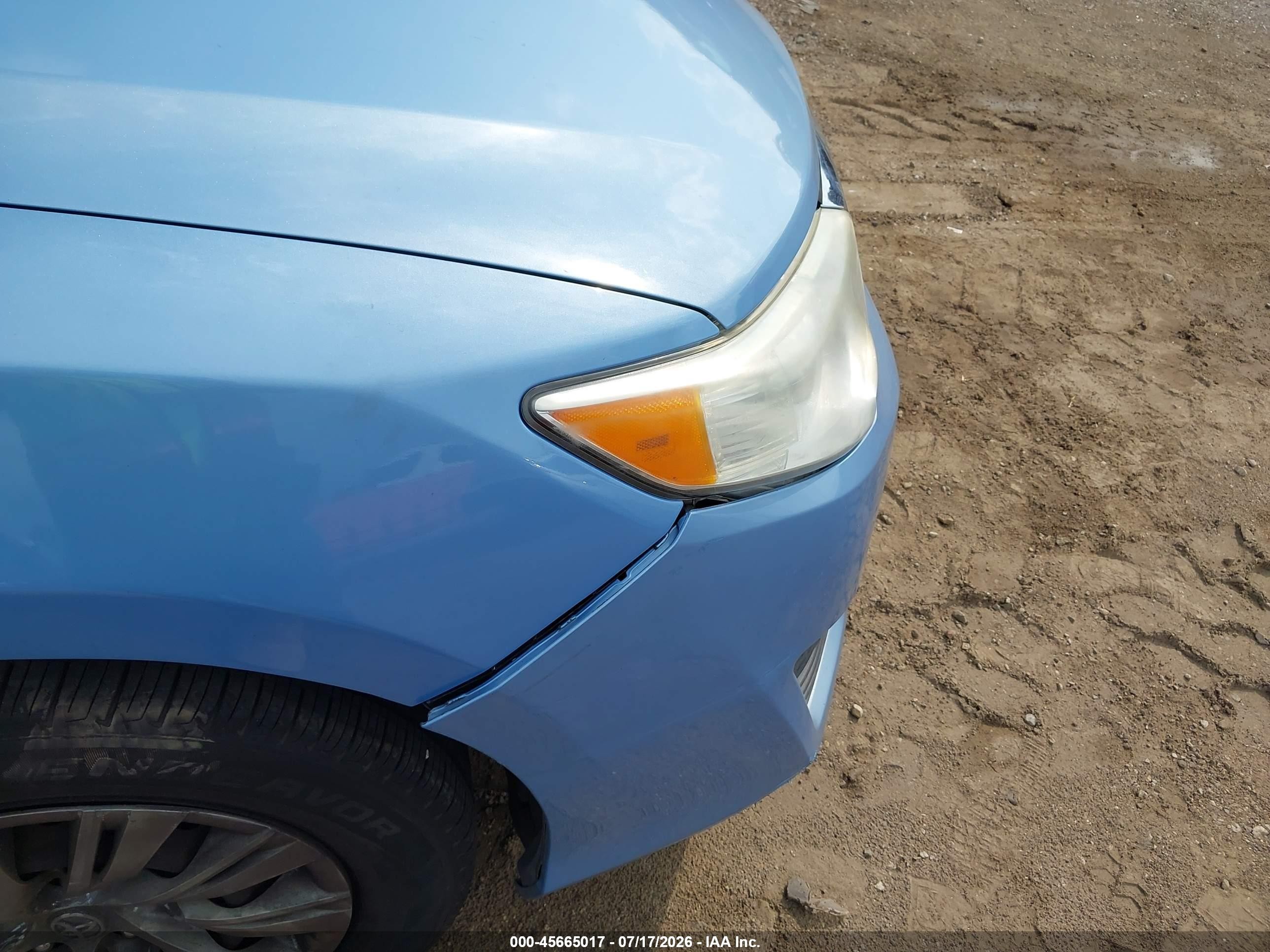 2012 Toyota Camry Le Blue vin: 4T1BF1FK9CU557830
