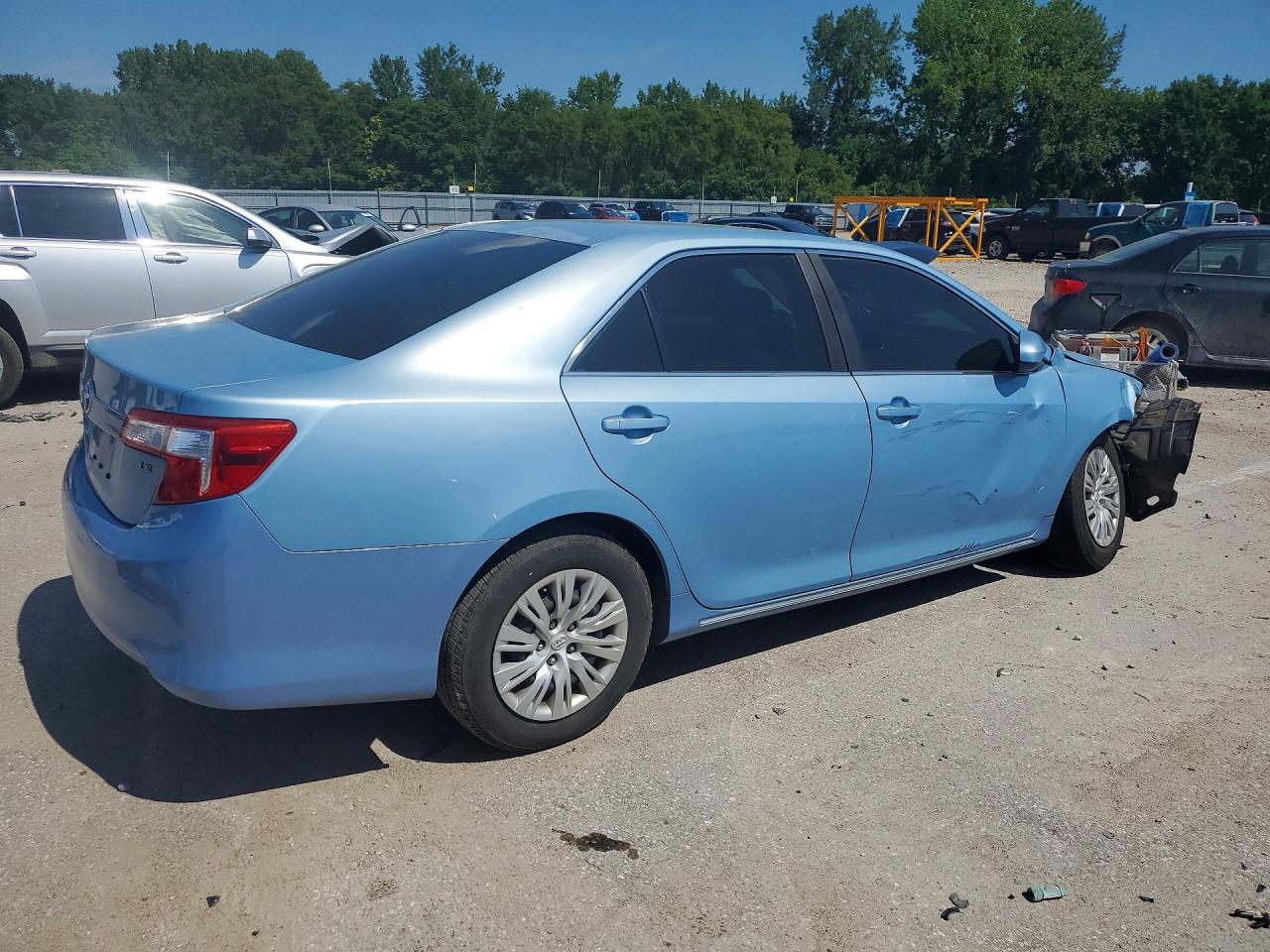 2012 Toyota Camry Le Синий vin: 4T1BF1FK9CU558671