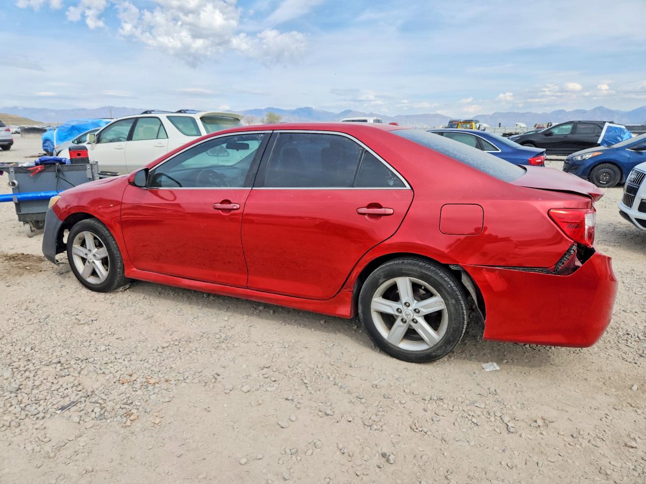 2012 Toyota Camry Se Red vin: 4T1BF1FK9CU562574