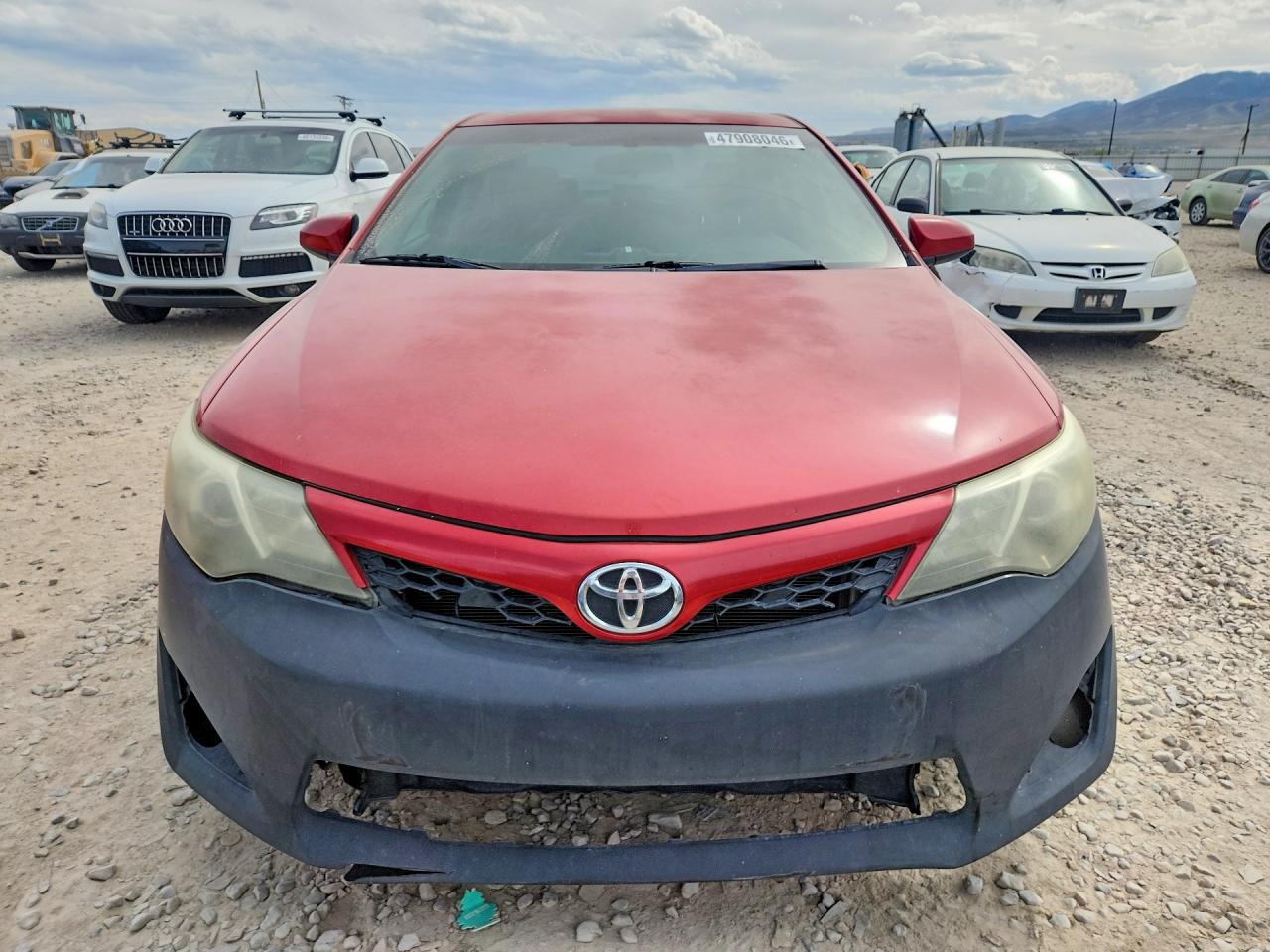 2012 Toyota Camry Se Red vin: 4T1BF1FK9CU562574