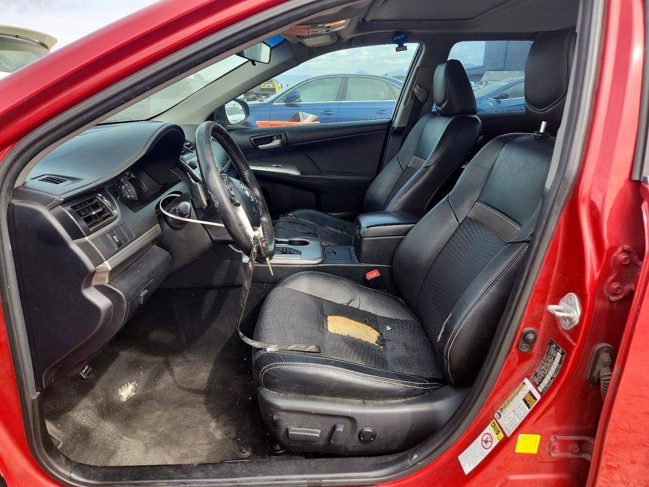 2012 Toyota Camry Se Red vin: 4T1BF1FK9CU562574