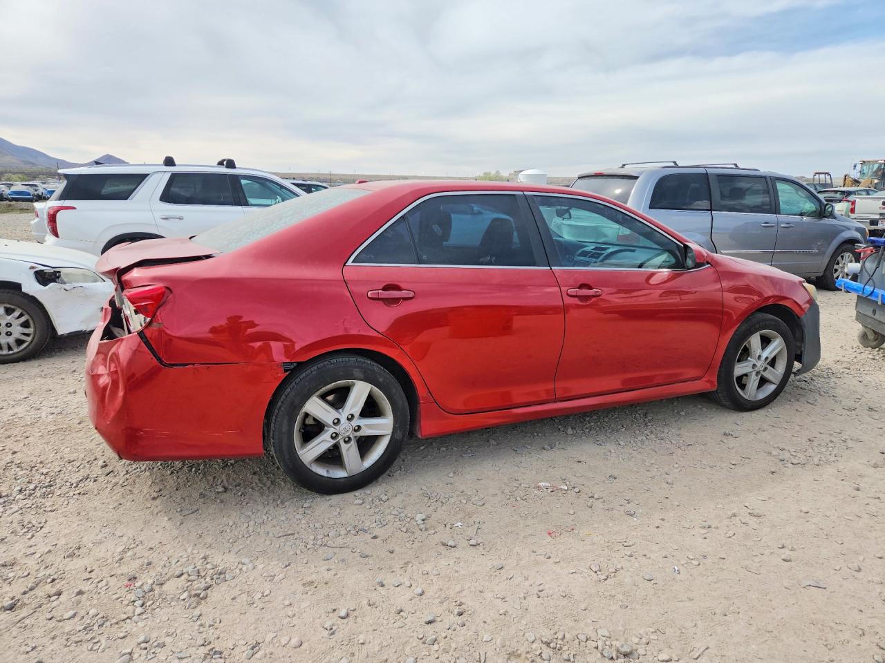 2012 Toyota Camry Se Red vin: 4T1BF1FK9CU562574