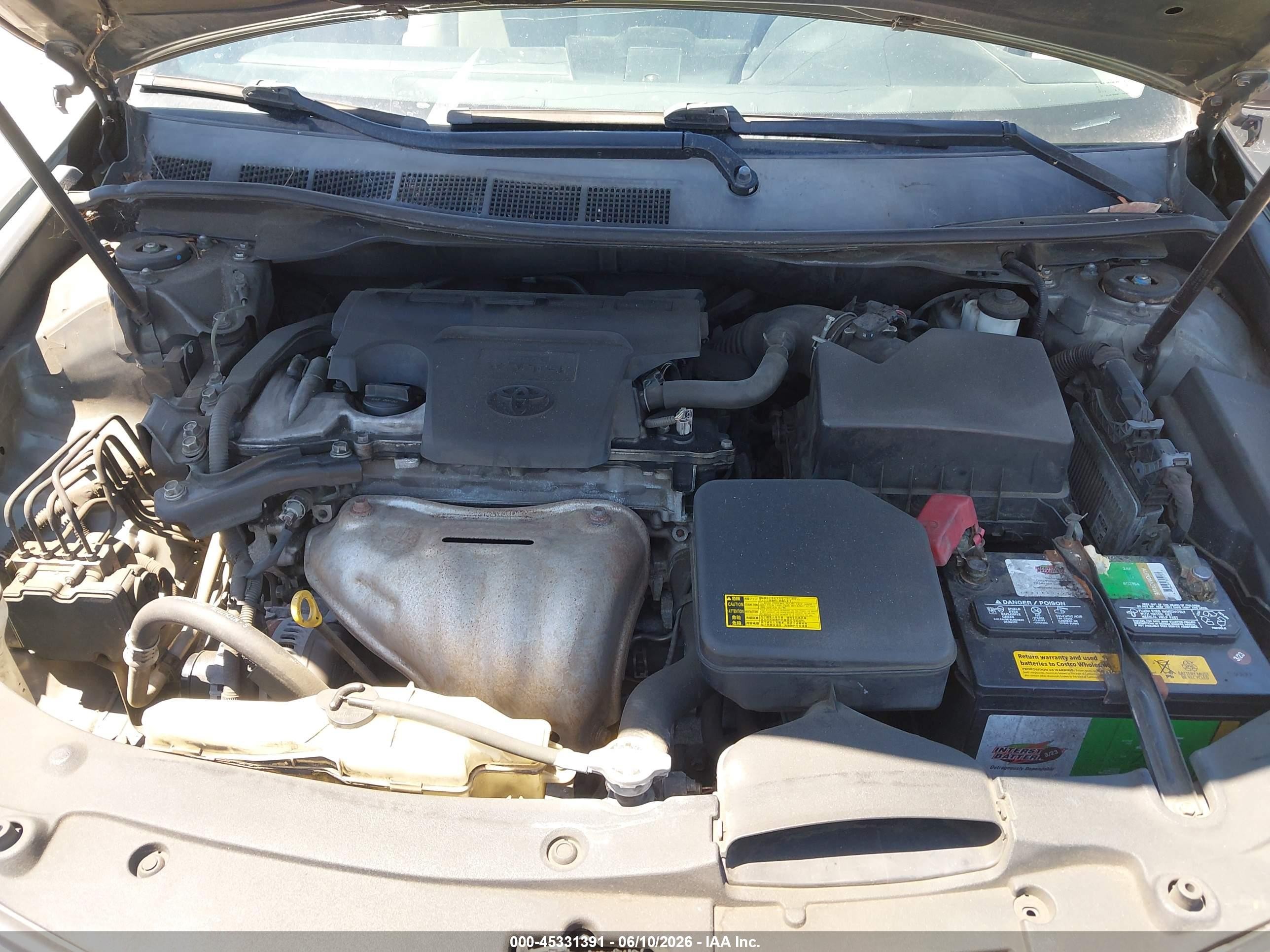 2012 Toyota Camry Le Green vin: 4T1BF1FK9CU563529
