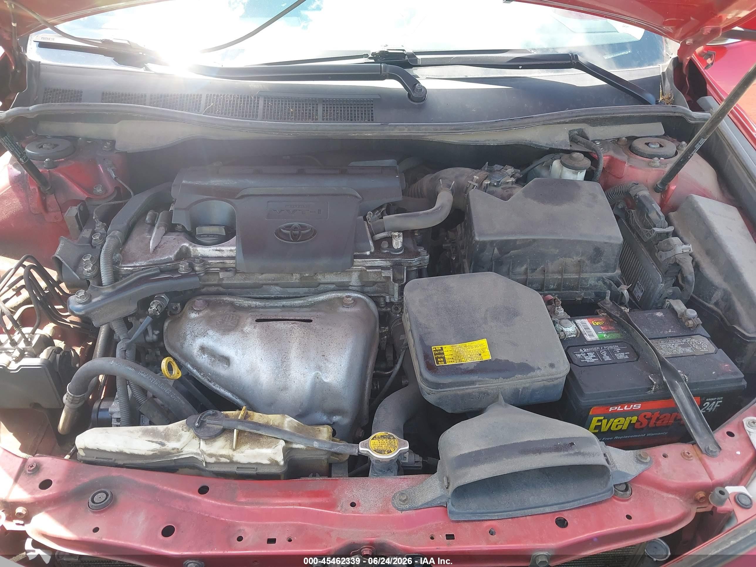 2012 Toyota Camry Se Red vin: 4T1BF1FK9CU566818