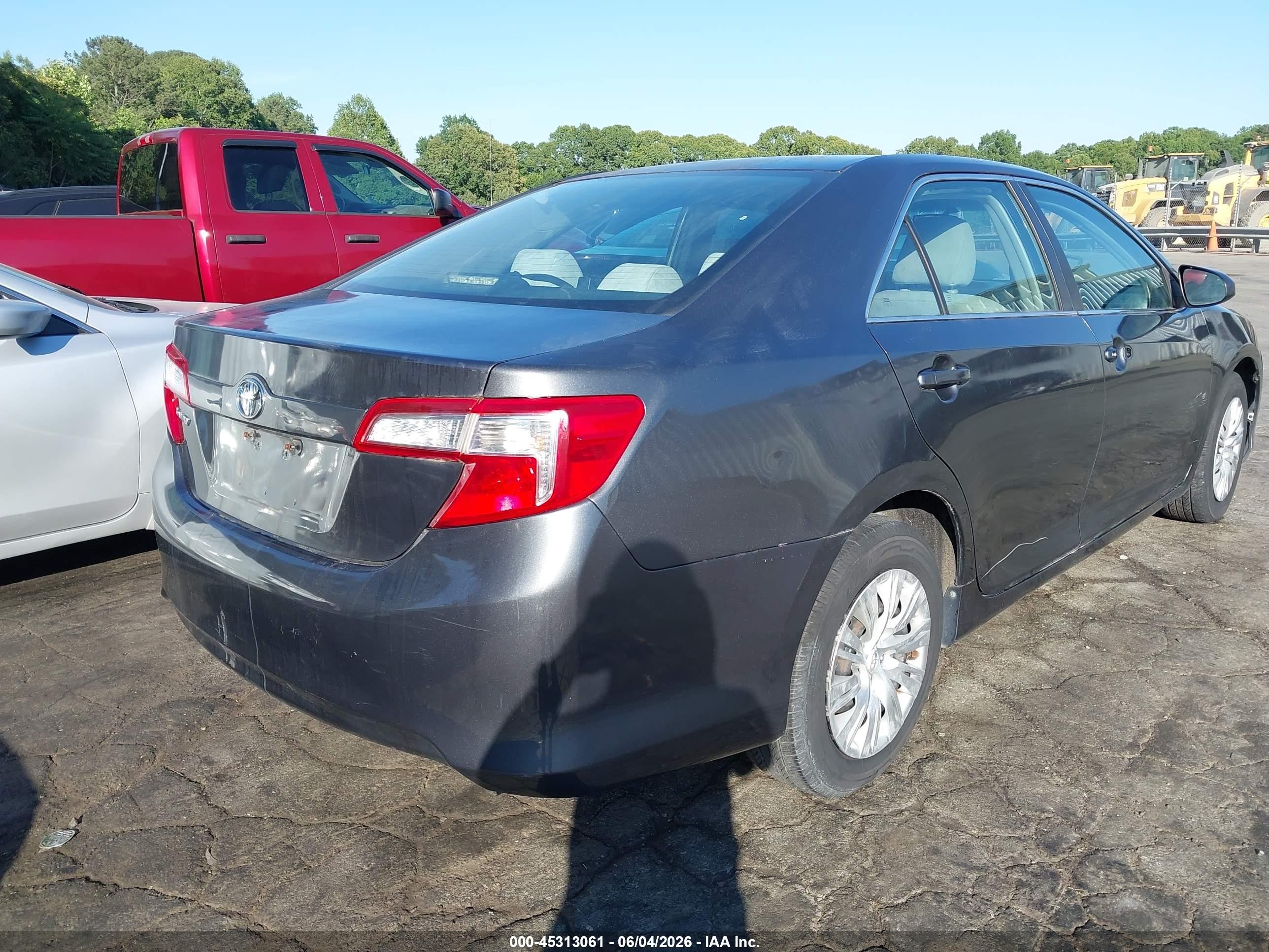 2012 Toyota Camry L Gray vin: 4T1BF1FK9CU572196