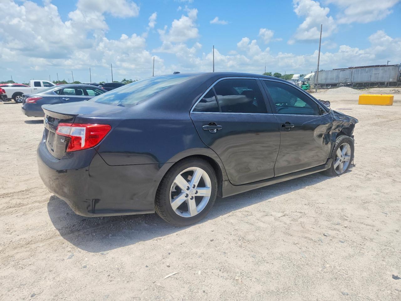 2012 Toyota Camry Se Black vin: 4T1BF1FK9CU592576