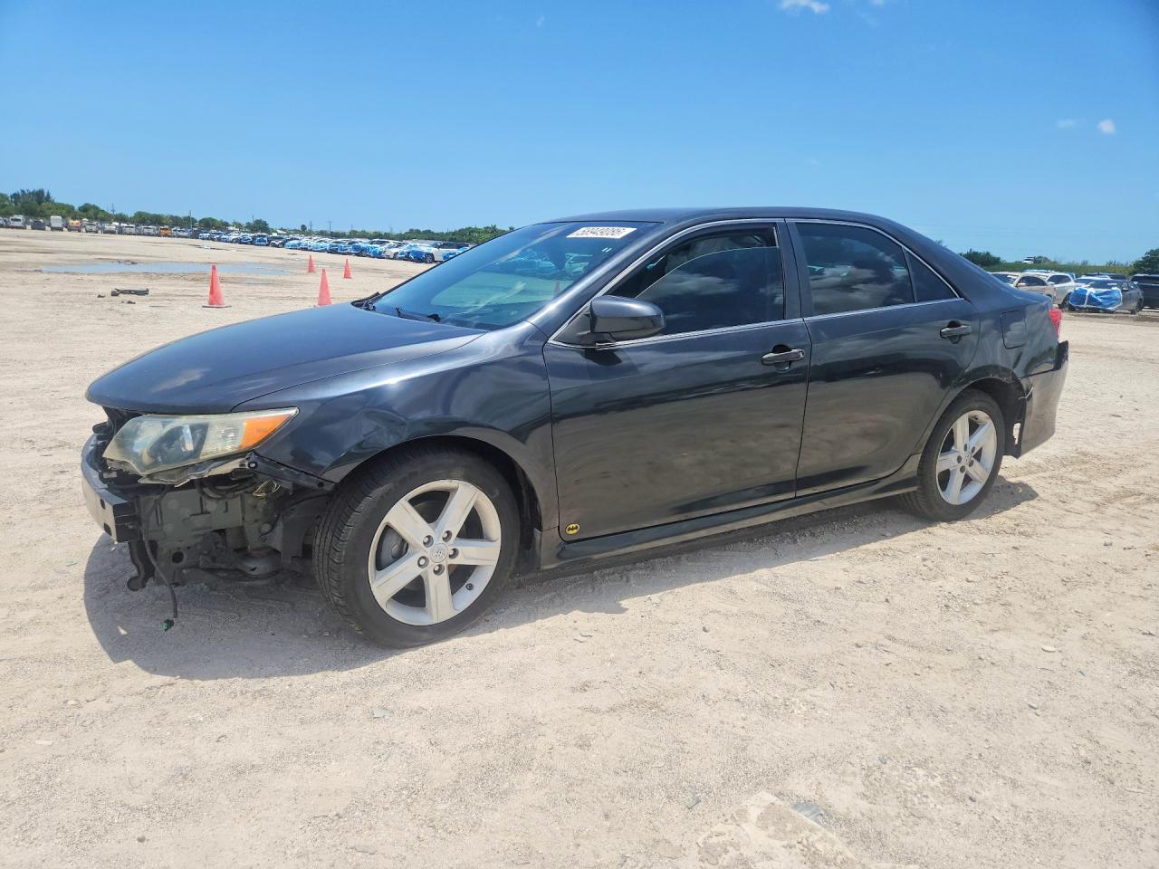2012 Toyota Camry Se Black vin: 4T1BF1FK9CU592576