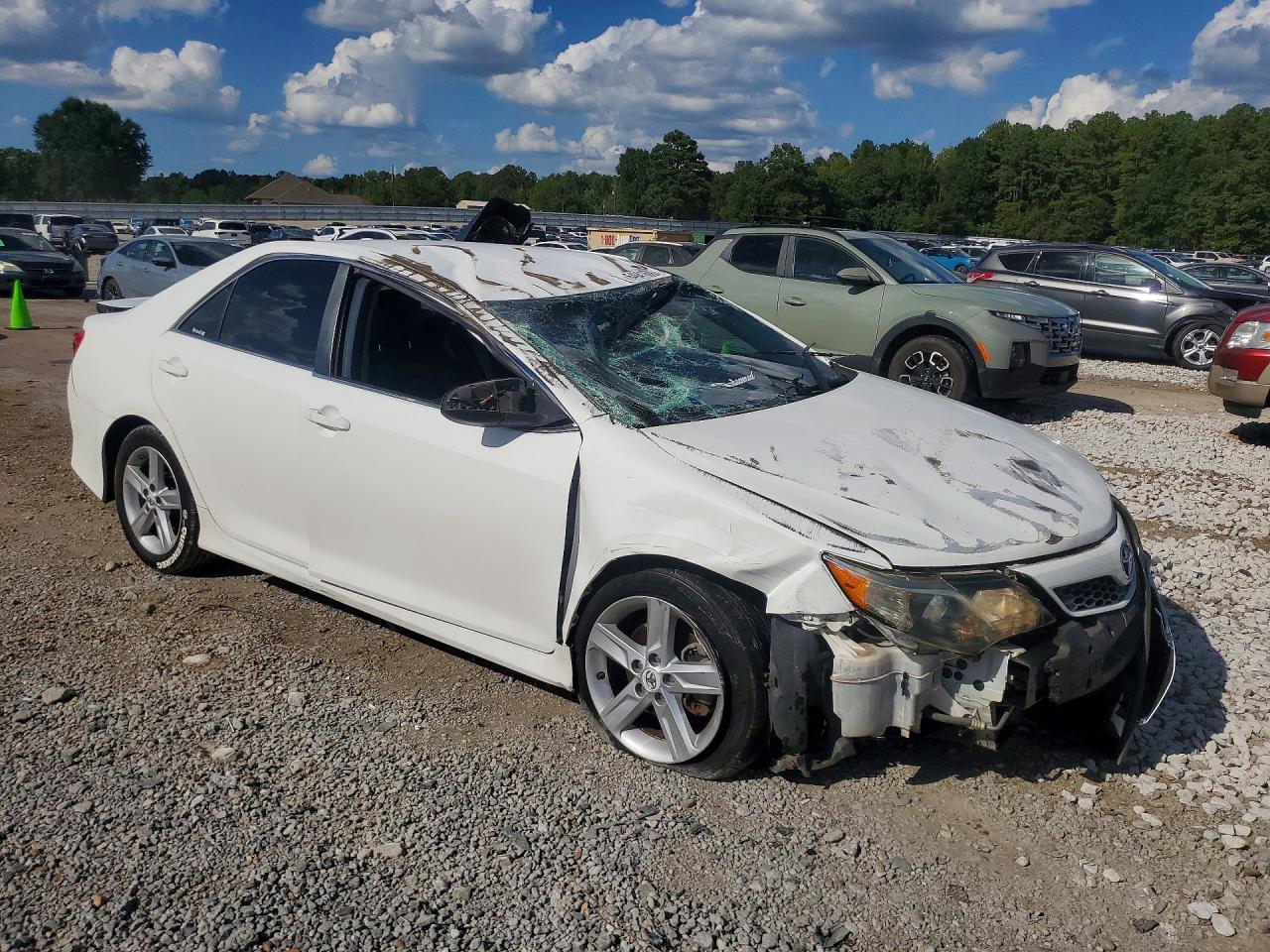 2012 Toyota Camry Se White vin: 4T1BF1FK9CU593016
