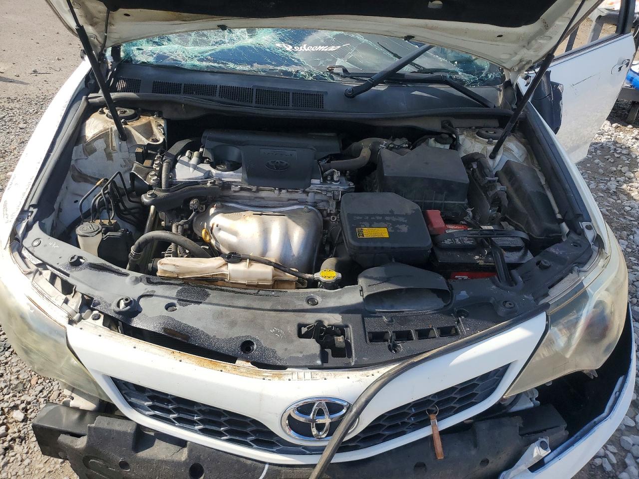 2012 Toyota Camry Se White vin: 4T1BF1FK9CU593016
