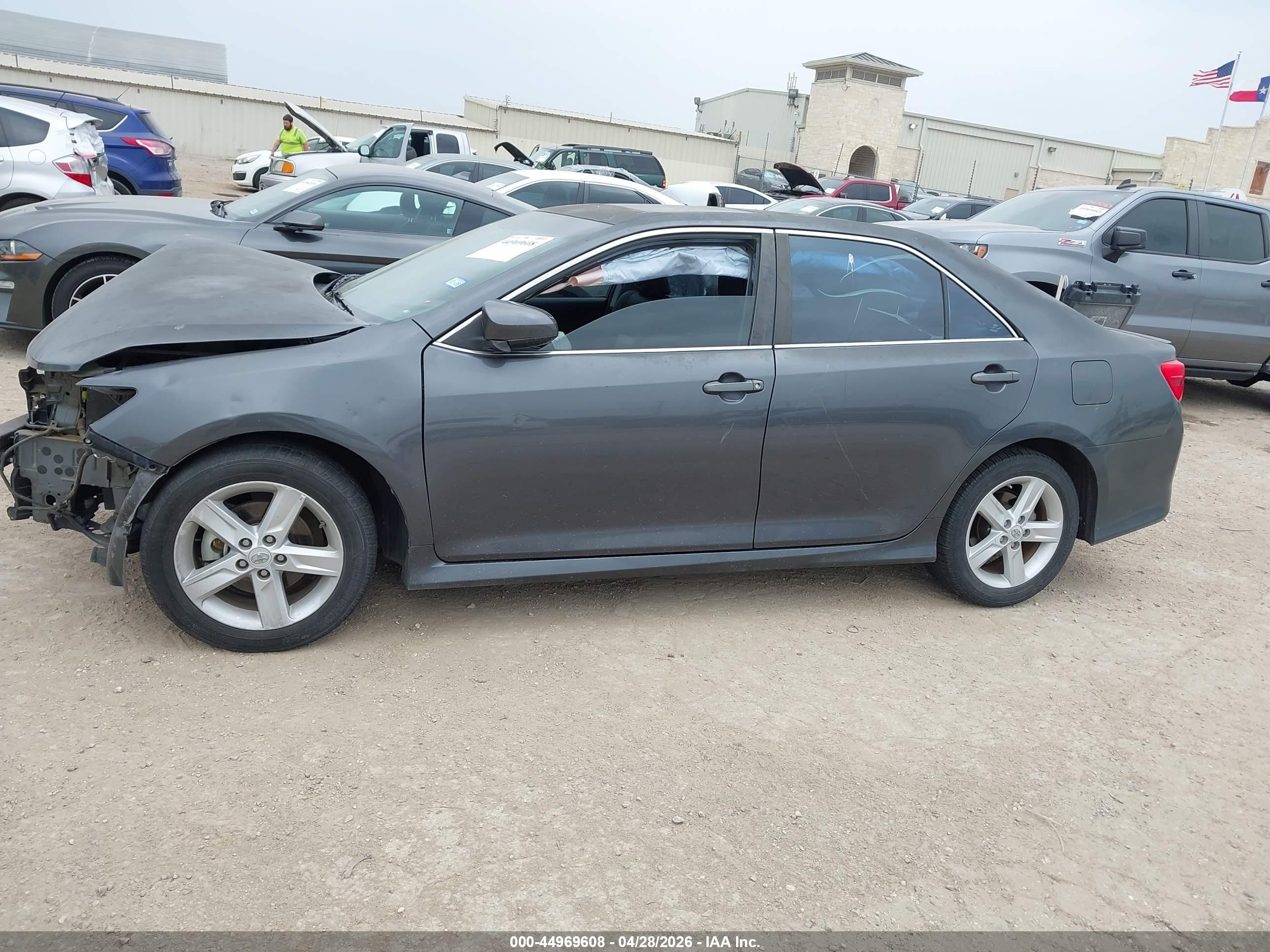 2012 Toyota Camry Se Gray vin: 4T1BF1FK9CU593114