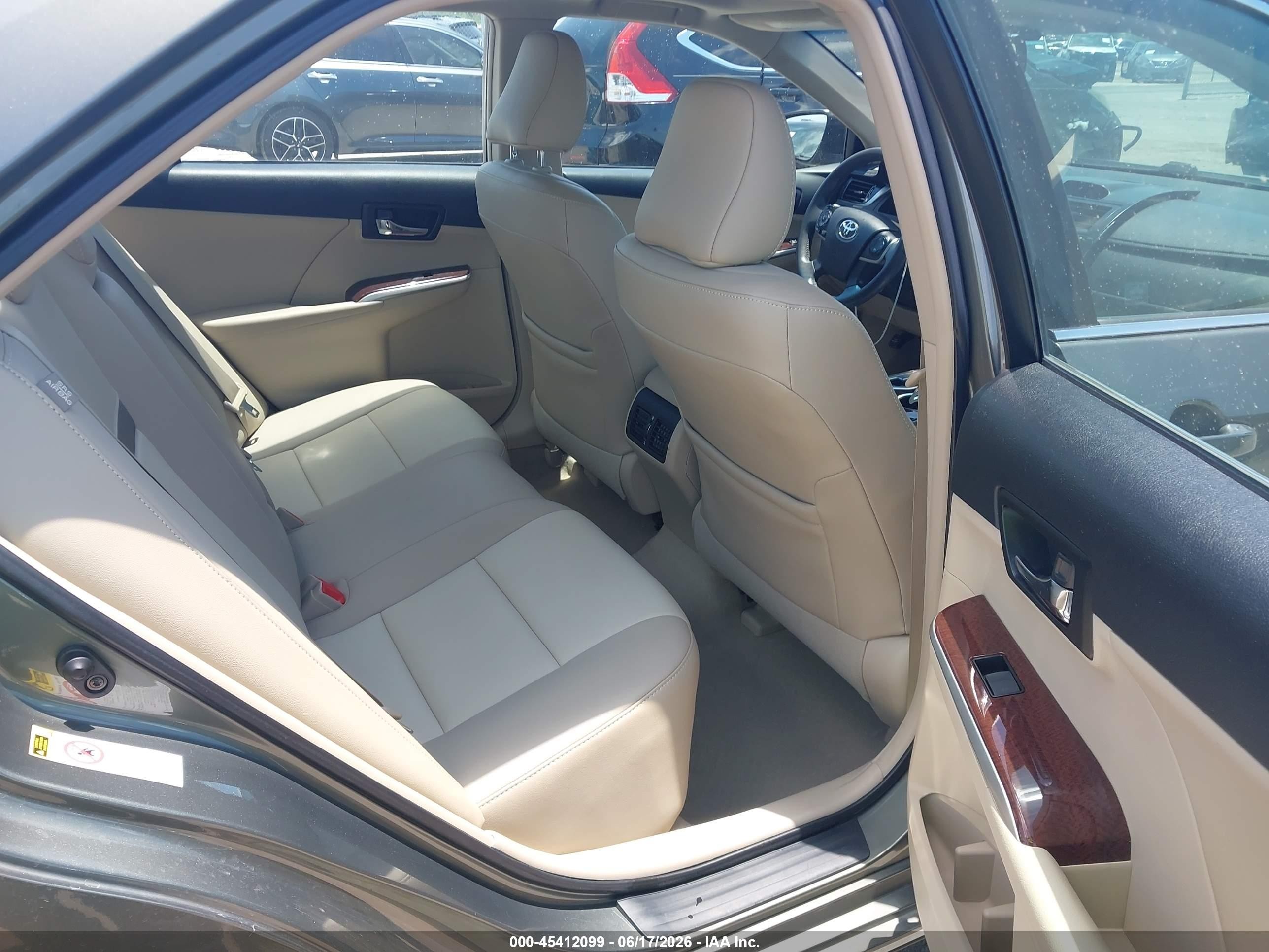 2012 Toyota Camry Xle Gray vin: 4T1BF1FK9CU601437