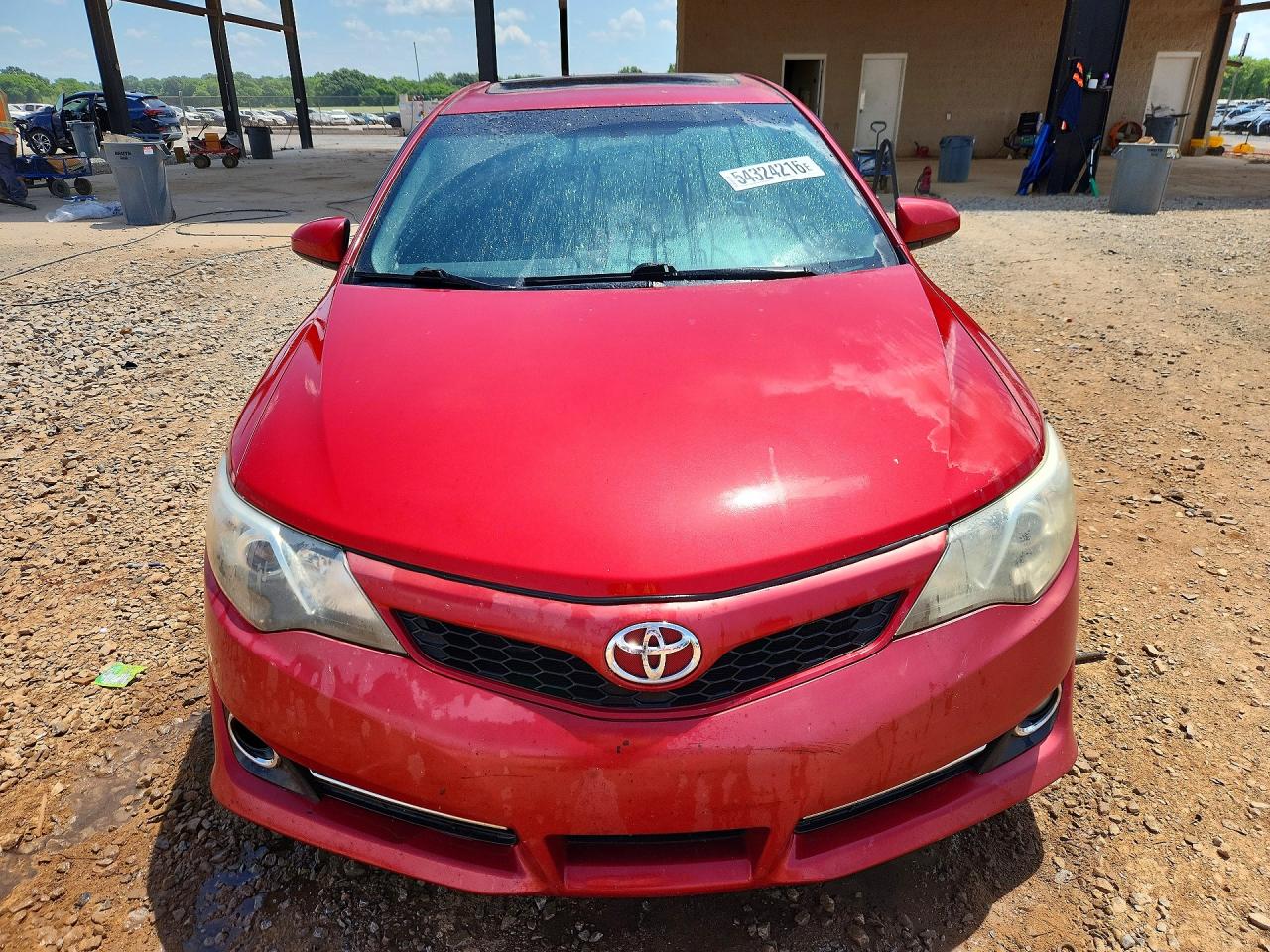 2012 Toyota Camry Se Sport Limited Edition Red vin: 4T1BF1FK9CU619551