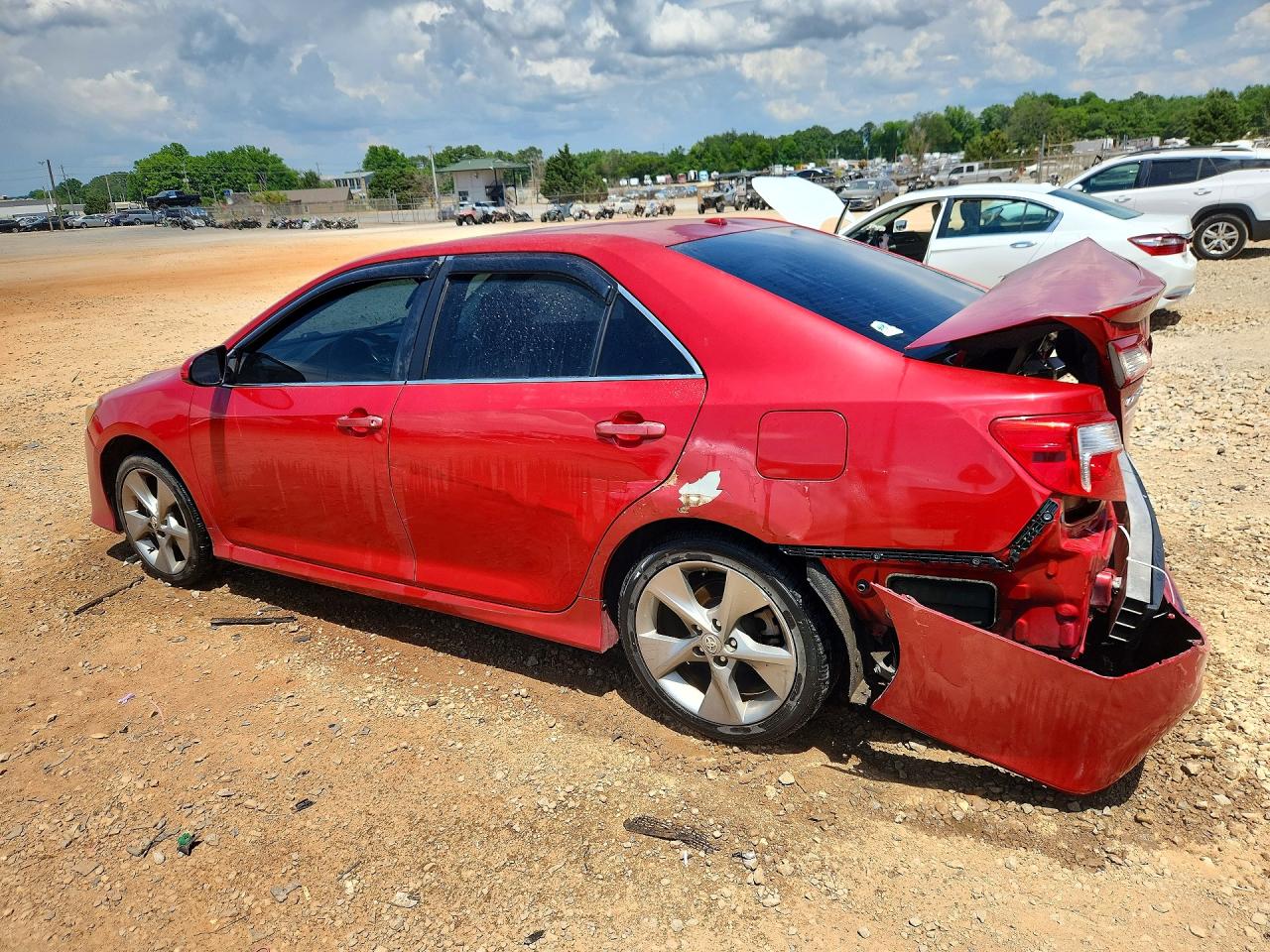 2012 Toyota Camry Se Sport Limited Edition Red vin: 4T1BF1FK9CU619551