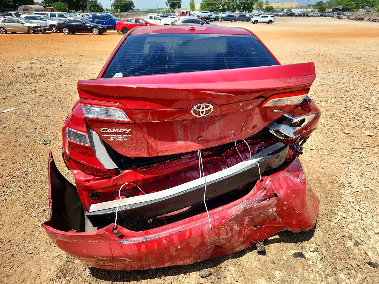 2012 Toyota Camry Se Sport Limited Edition Red vin: 4T1BF1FK9CU619551