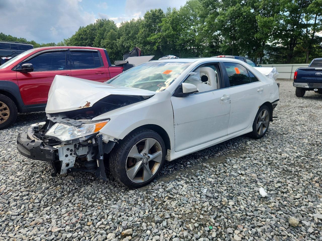 2012 Toyota Camry Se Sport Limited Edition White vin: 4T1BF1FK9CU621333