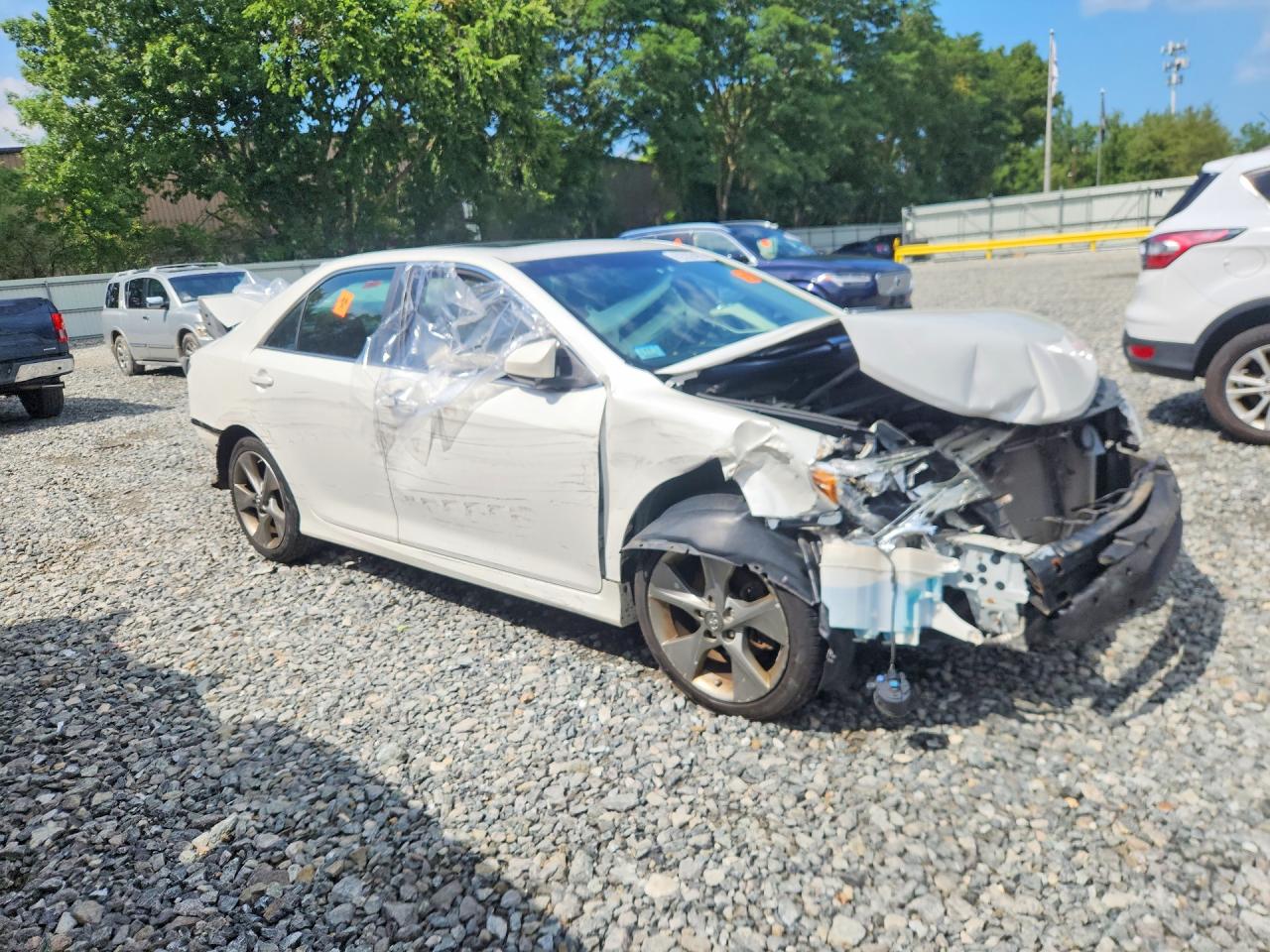 2012 Toyota Camry Se Sport Limited Edition White vin: 4T1BF1FK9CU621333