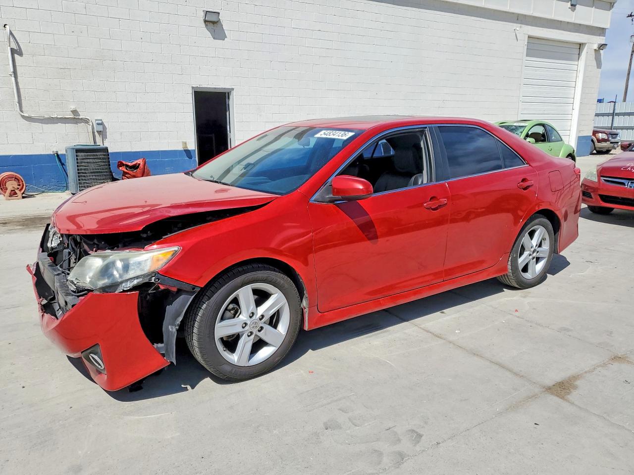 2012 Toyota Camry Se Red vin: 4T1BF1FK9CU622918