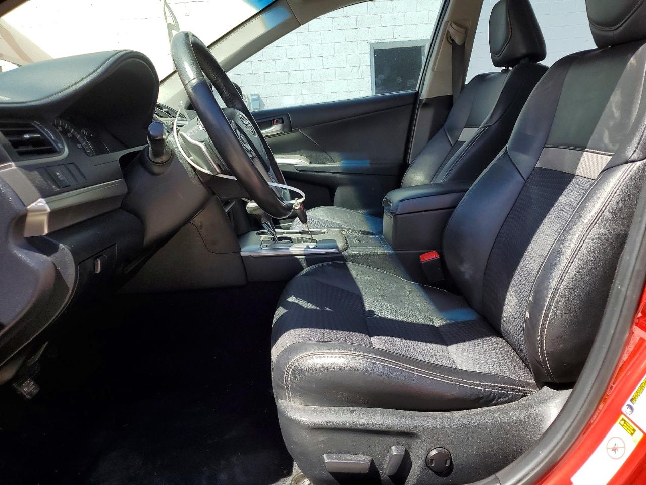 2012 Toyota Camry Se Red vin: 4T1BF1FK9CU622918