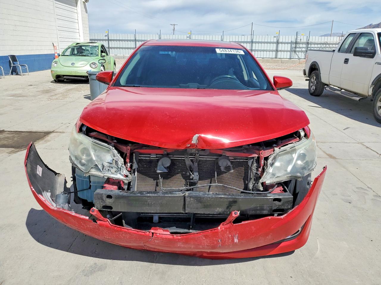 2012 Toyota Camry Se Red vin: 4T1BF1FK9CU622918