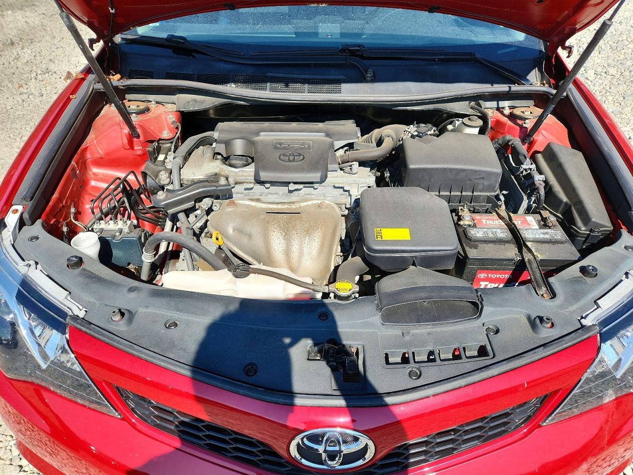 2012 Toyota Camry Se Red vin: 4T1BF1FK9CU629254