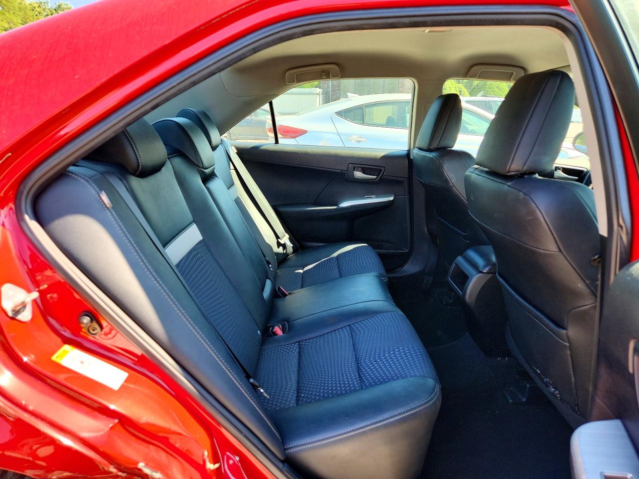 2012 Toyota Camry Se Red vin: 4T1BF1FK9CU629254