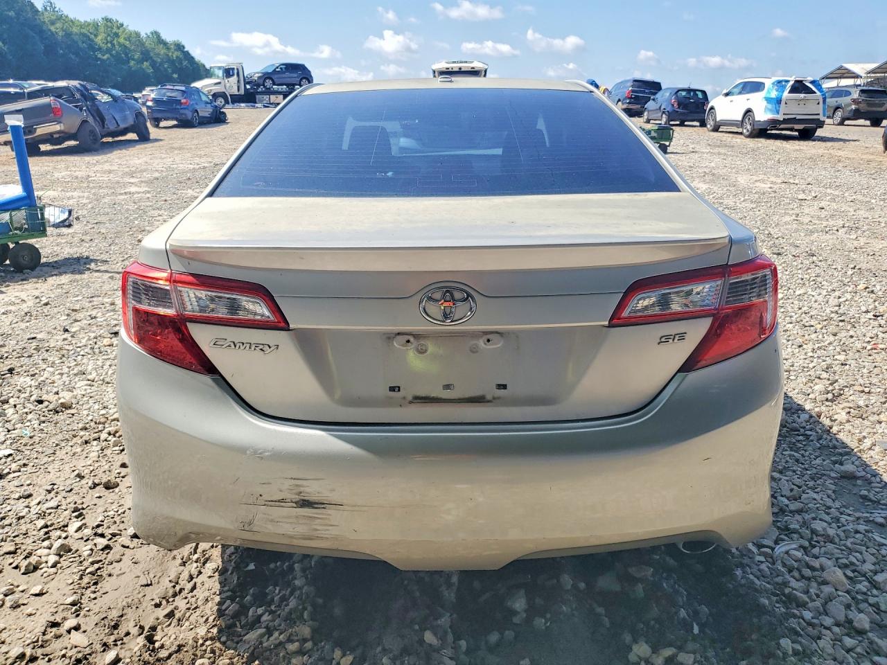 2013 Toyota Camry Se Silver vin: 4T1BF1FK9DU204683