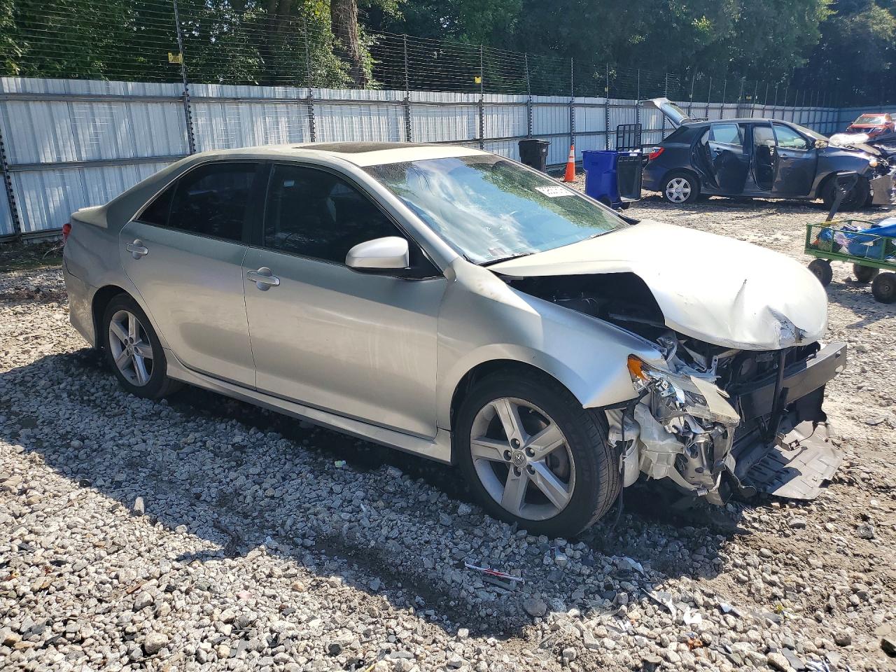 2013 Toyota Camry Se Silver vin: 4T1BF1FK9DU204683