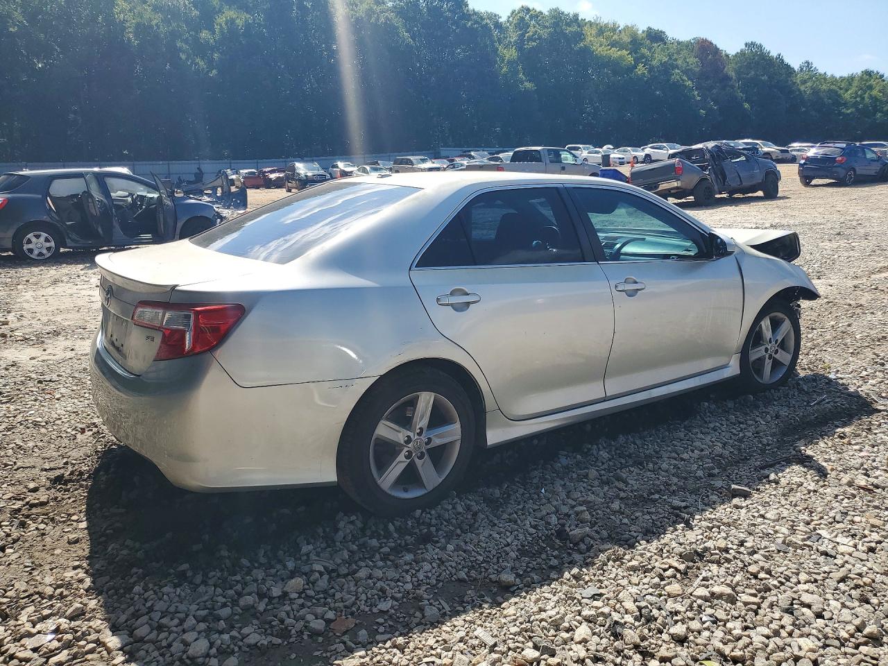 2013 Toyota Camry Se Silver vin: 4T1BF1FK9DU204683