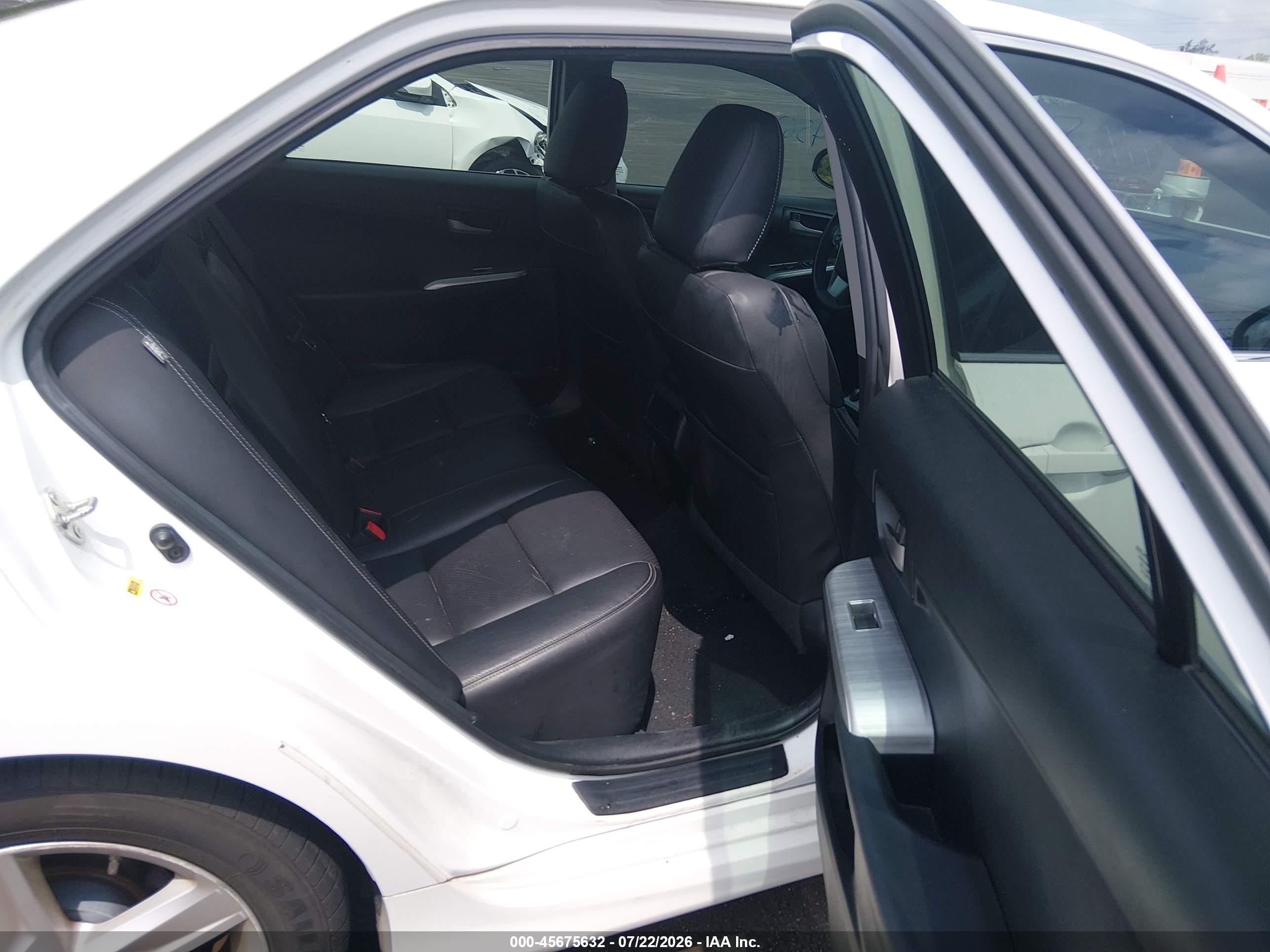 2013 Toyota Camry Se White vin: 4T1BF1FK9DU204912