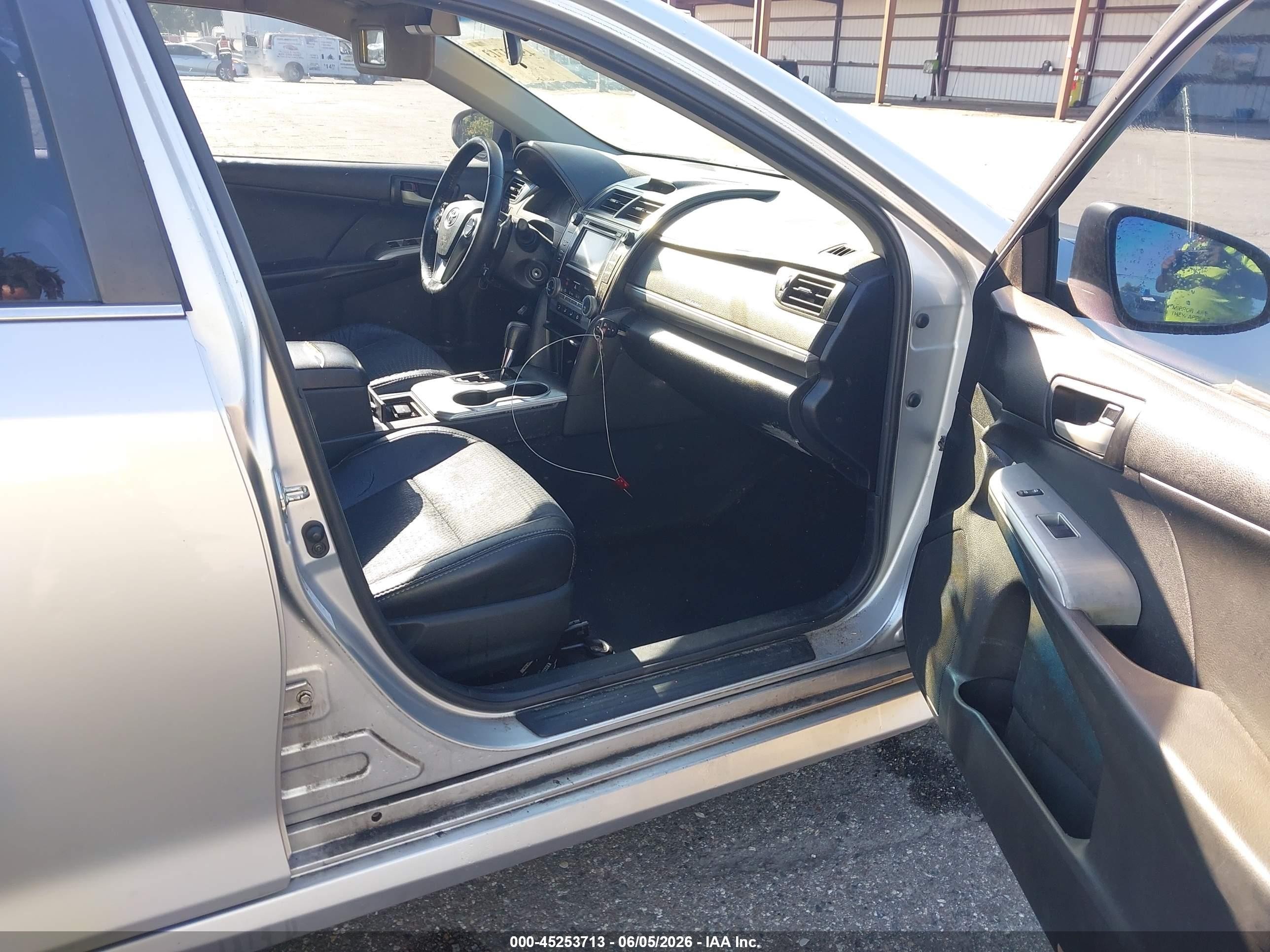 2013 Toyota Camry Se Silver vin: 4T1BF1FK9DU209897