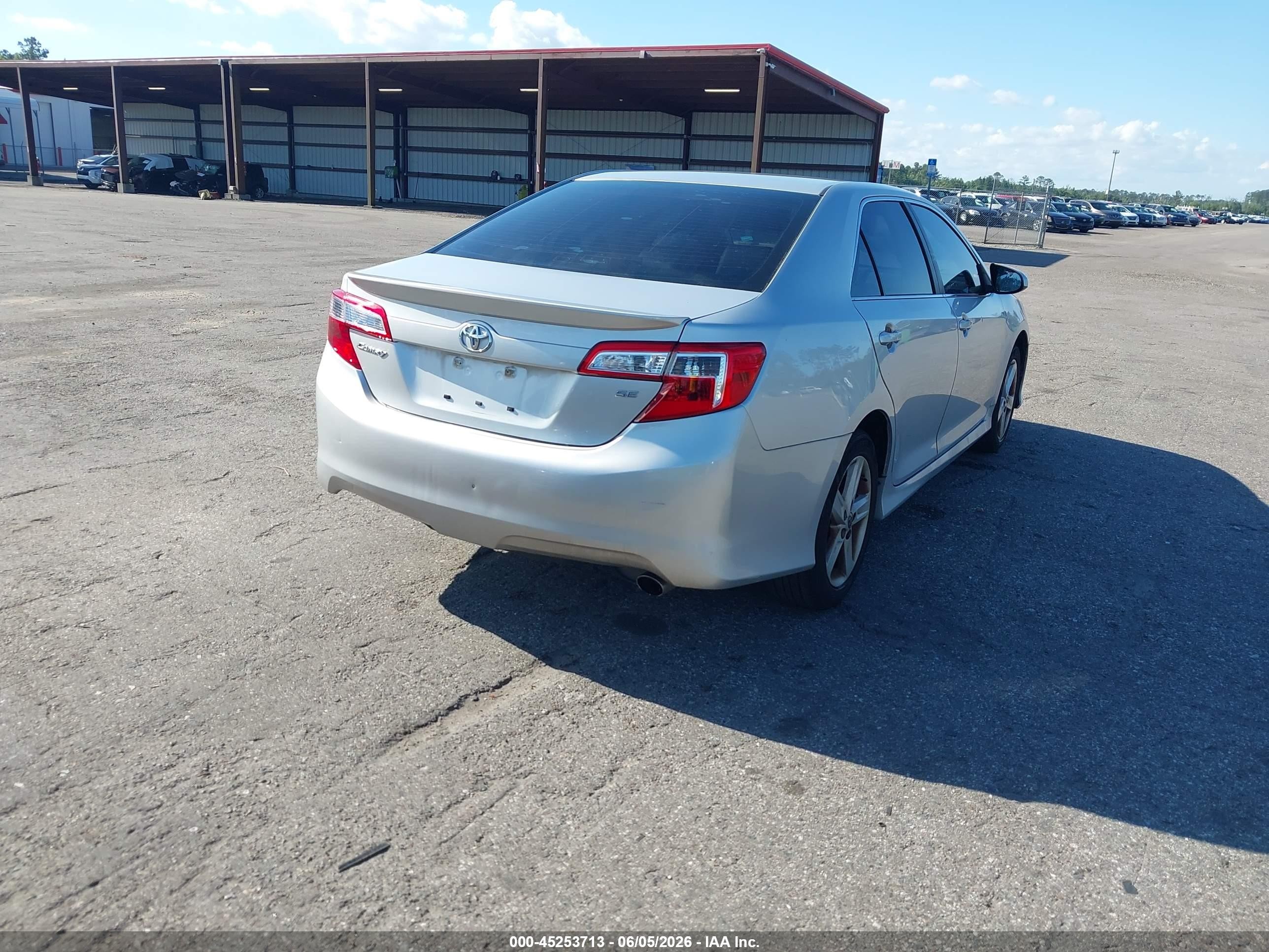 2013 Toyota Camry Se Silver vin: 4T1BF1FK9DU209897
