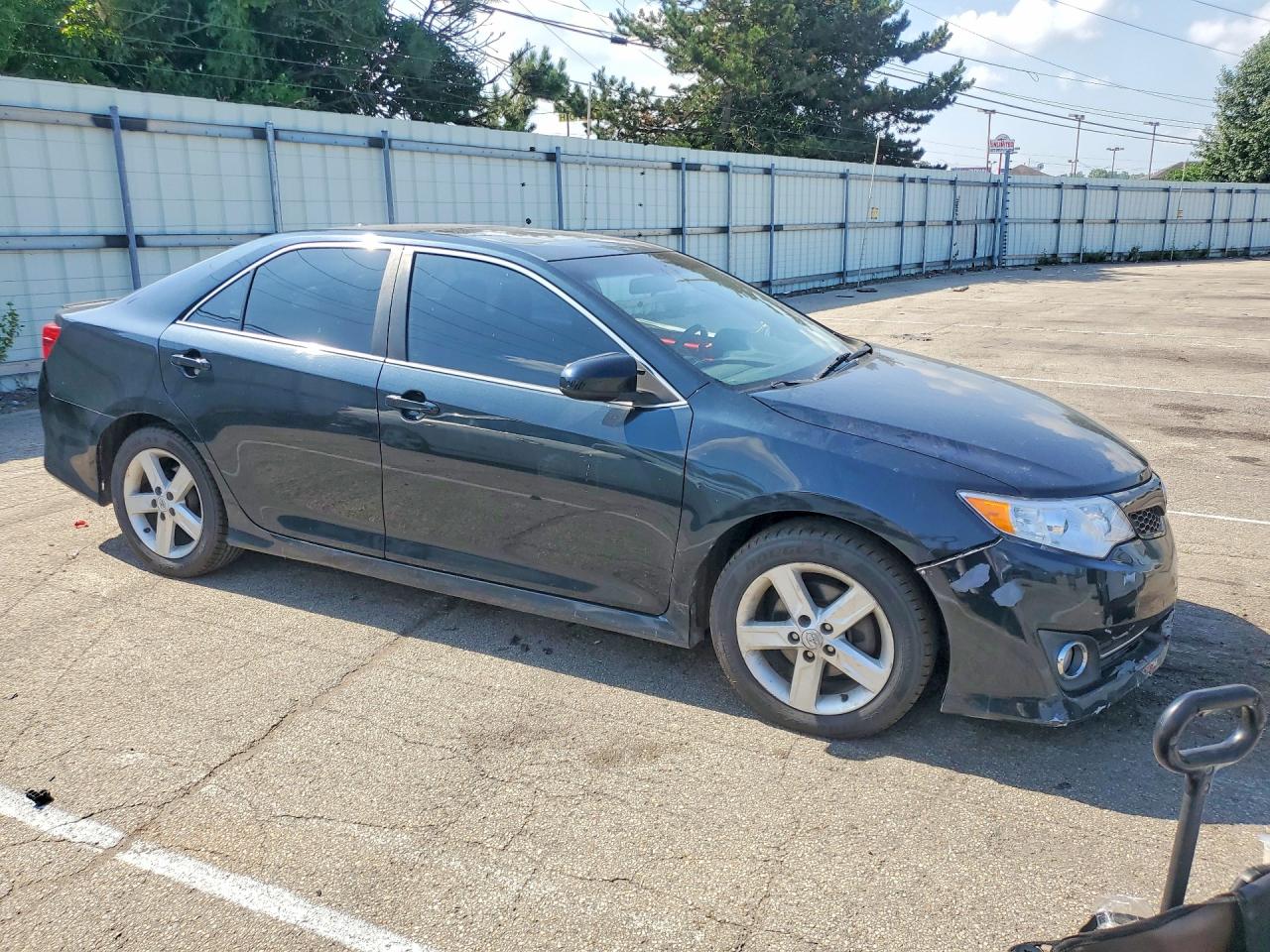 2013 Toyota Camry Se Black vin: 4T1BF1FK9DU210905