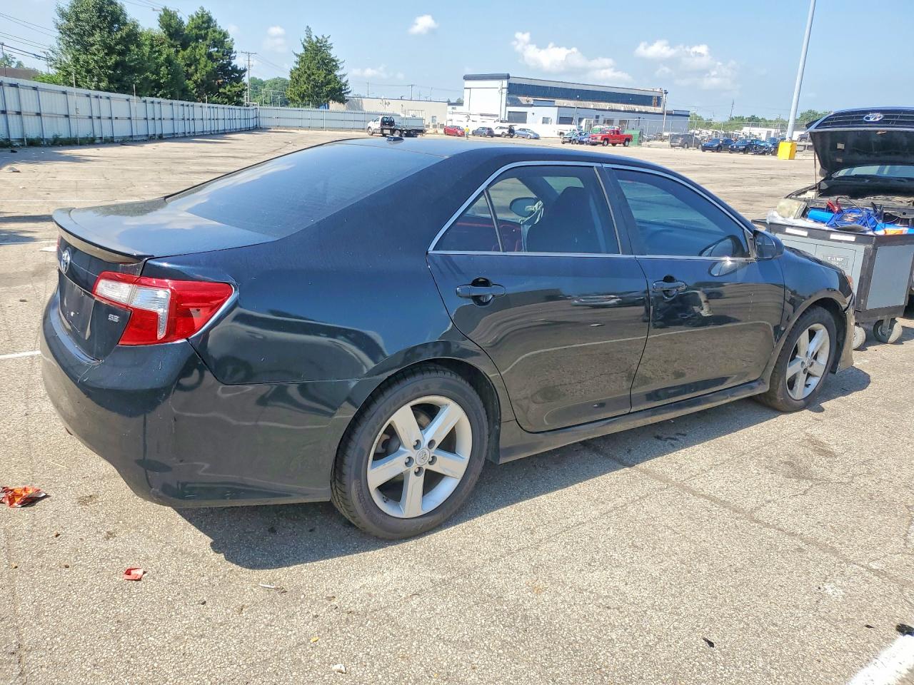 2013 Toyota Camry Se Black vin: 4T1BF1FK9DU210905