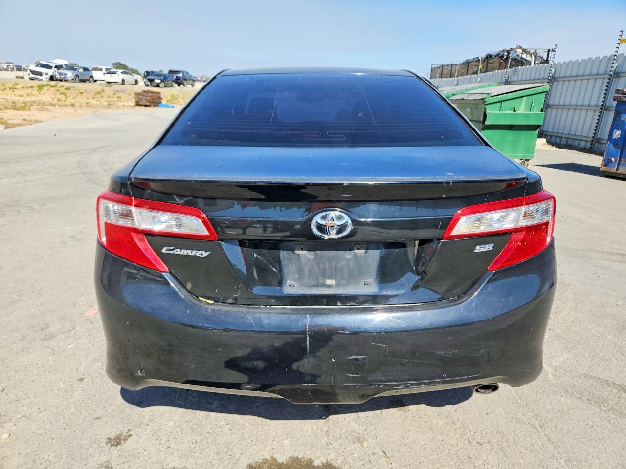 2013 Toyota Camry Se Черный vin: 4T1BF1FK9DU216221
