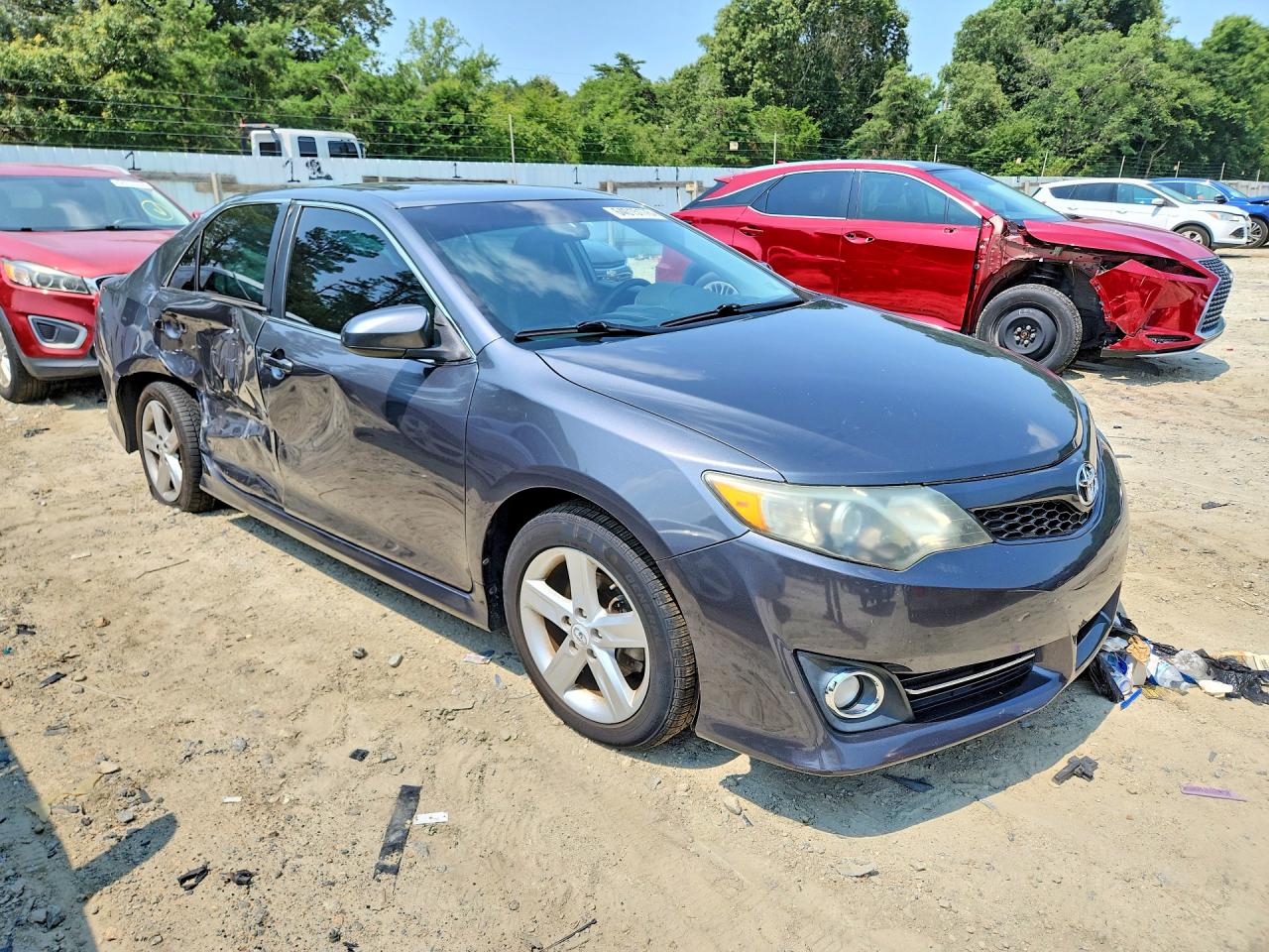 2013 Toyota Camry Se Charcoal vin: 4T1BF1FK9DU224027