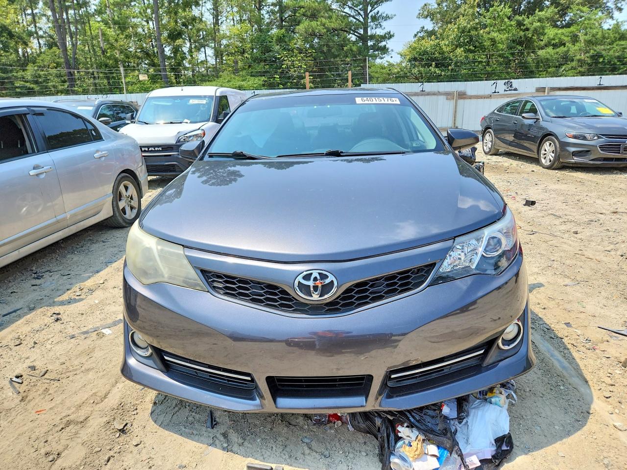 2013 Toyota Camry Se Charcoal vin: 4T1BF1FK9DU224027