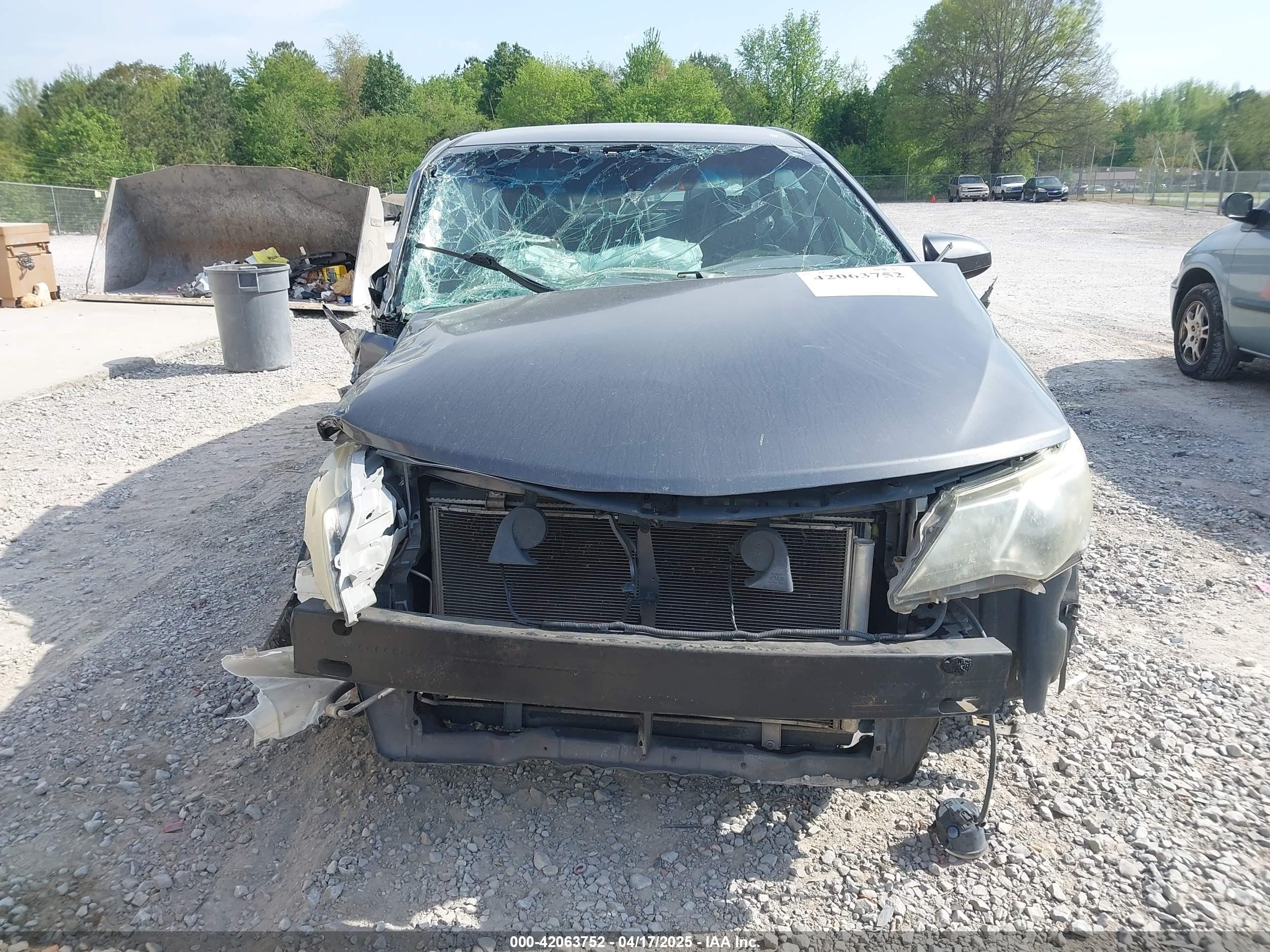 2013 Toyota Camry Se Gray vin: 4T1BF1FK9DU224500