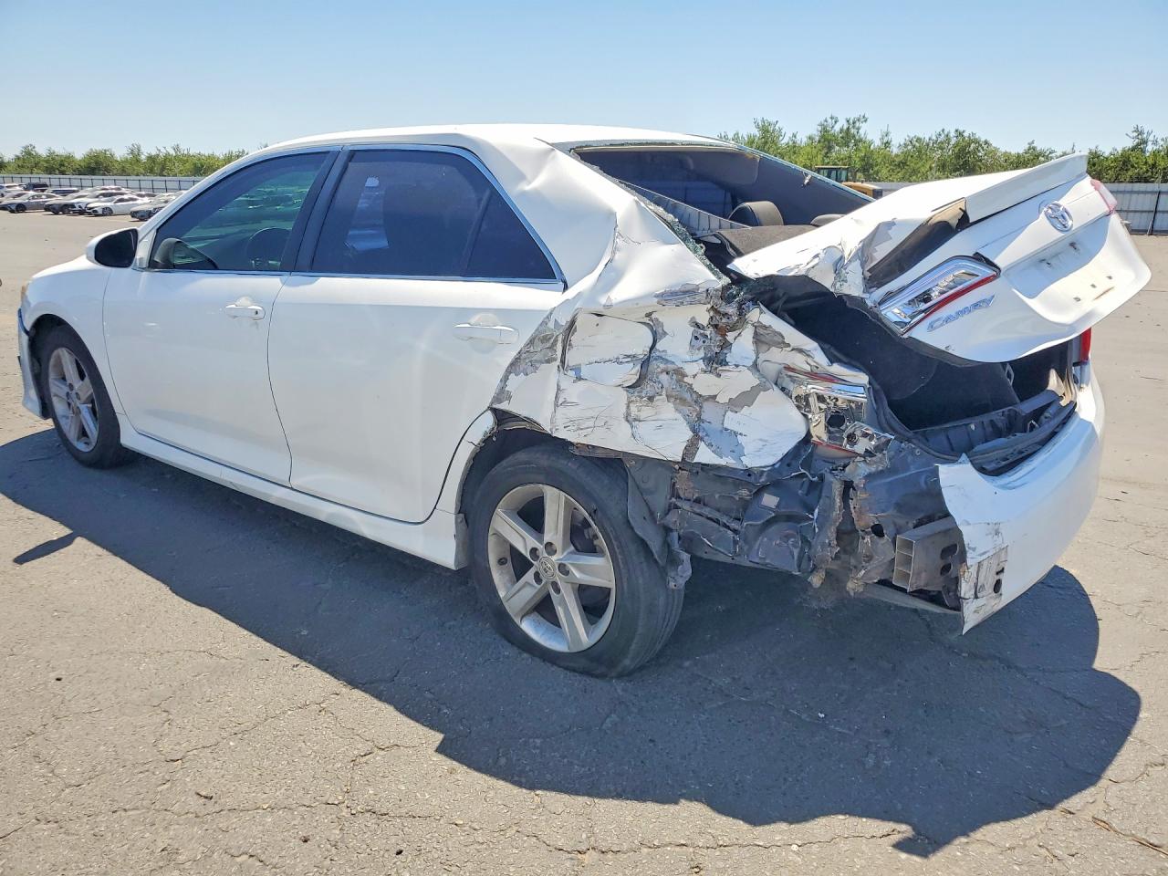2013 Toyota Camry Se White vin: 4T1BF1FK9DU227705