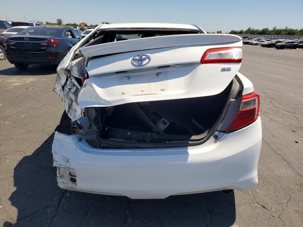 2013 Toyota Camry Se White vin: 4T1BF1FK9DU227705