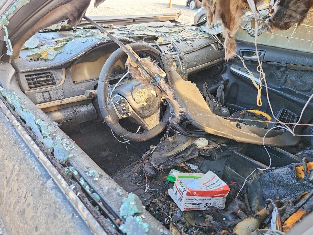 2013 Toyota Camry Se Пожар vin: 4T1BF1FK9DU238882