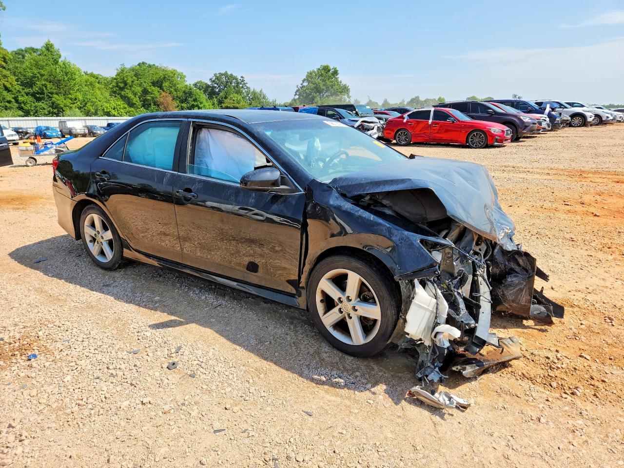 2013 Toyota Camry Se Черный vin: 4T1BF1FK9DU241880