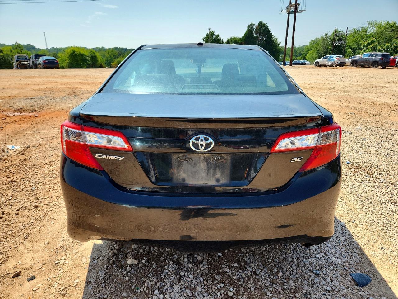 2013 Toyota Camry Se Черный vin: 4T1BF1FK9DU241880