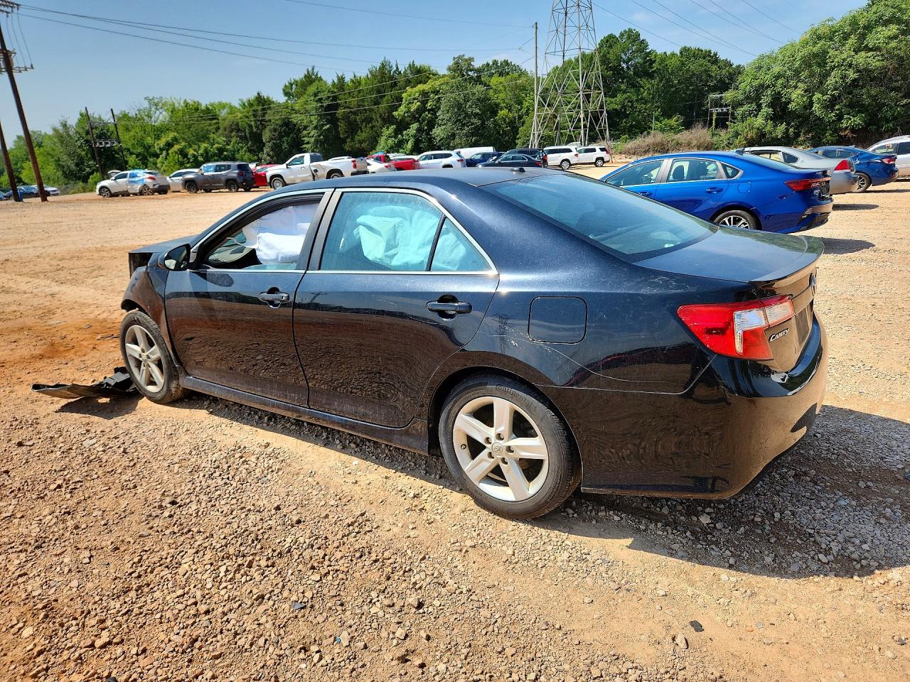 2013 Toyota Camry Se Черный vin: 4T1BF1FK9DU241880