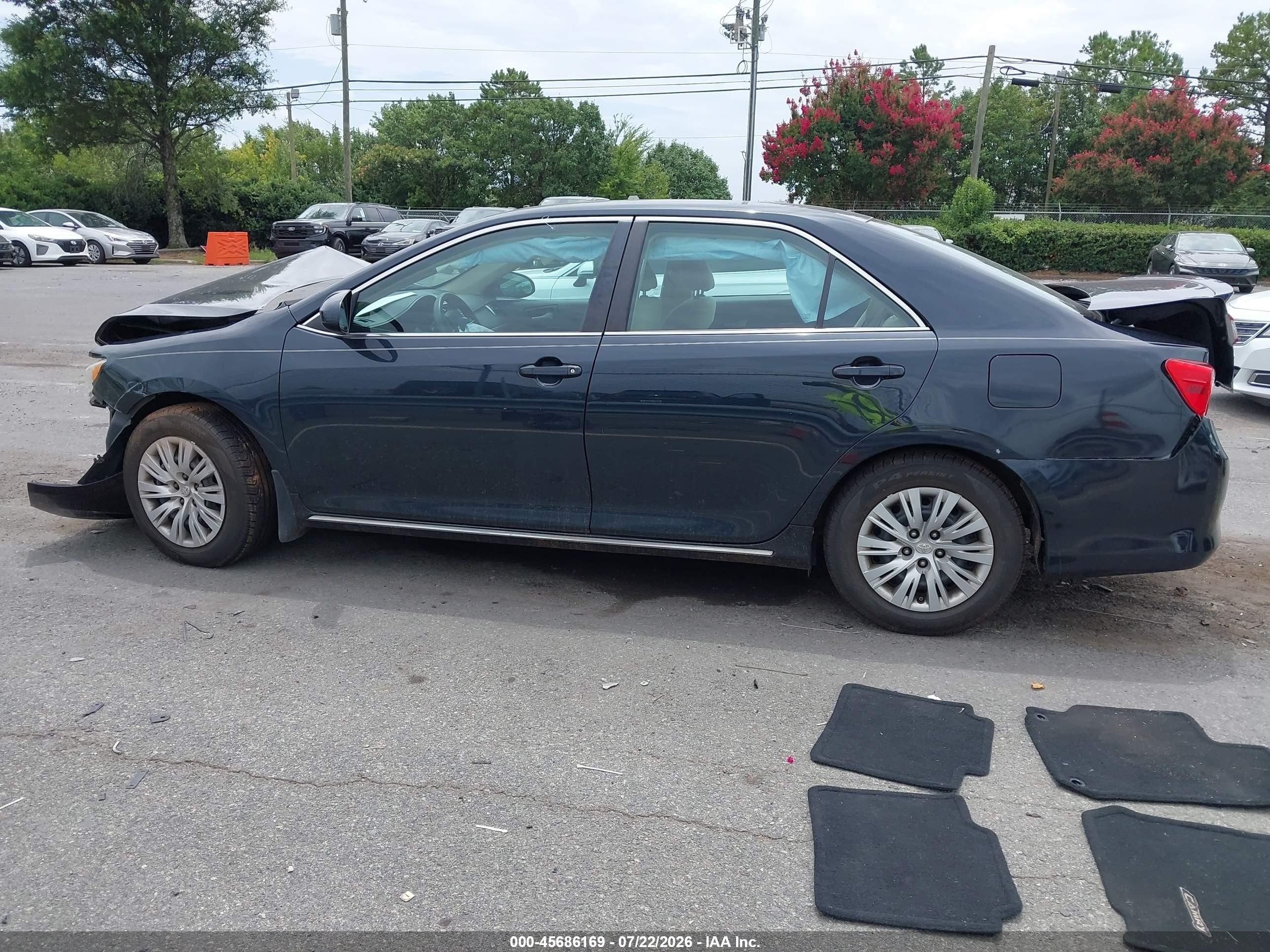 2013 Toyota Camry L/se/le/xle Dark Blue vin: 4T1BF1FK9DU252975