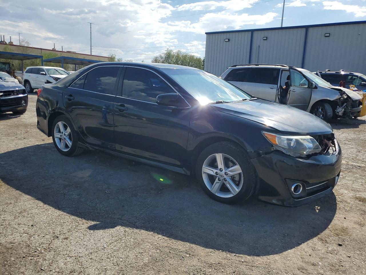2013 Toyota Camry Se Black vin: 4T1BF1FK9DU260249