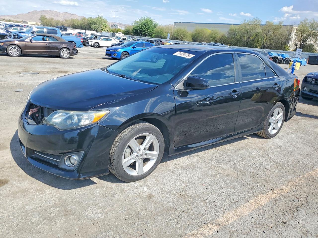 2013 Toyota Camry Se Black vin: 4T1BF1FK9DU260249