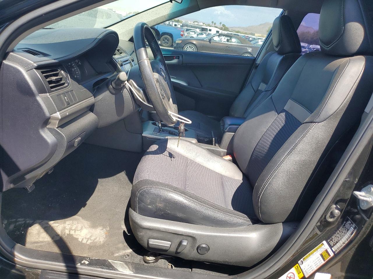 2013 Toyota Camry Se Black vin: 4T1BF1FK9DU260249